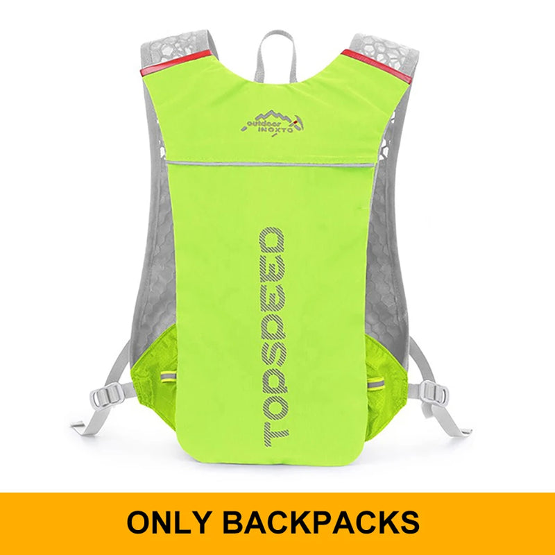 Outdoor Trail Running 5L Ultralight Backpack Hydration Jogging Vest Men Breathable Marathon Bicycle Bag Water Bottle 500ML