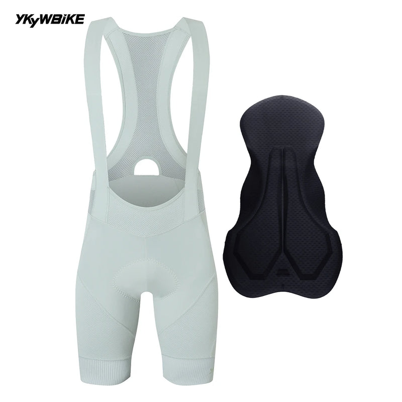 YKYWBIKE 2024 Men's Cycling Bib Shorts Road Bike Bibs Bicycle Tights Cycling MTB Bib Pants  with 6 Hours Padded Belgium Padding