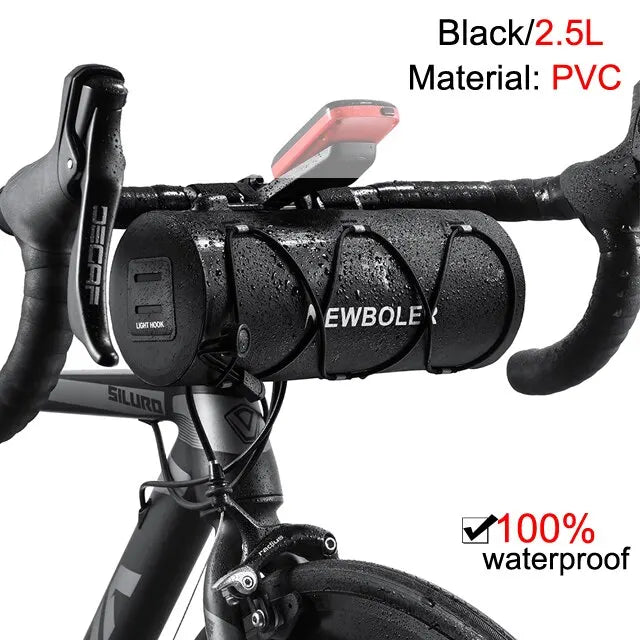 NEWBOLER Bag Bicycle Bags Waterproof Frame Pannier Bag Multifunction Portable Shoulder Waterproof Bag Bike Accessorie