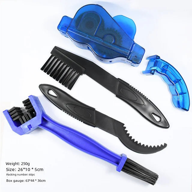 Bicycle Chain Cleaner Set Large Brush Box Mountain Bike Accessories Maintenance Tool Cleaning Chains Boxes