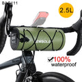 NEWBOLER Bag Bicycle Bags Waterproof Frame Pannier Bag Multifunction Portable Shoulder Waterproof Bag Bike Accessorie