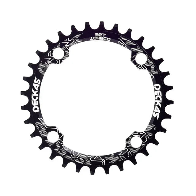 Deckas 104BCD Round Narrow Wide Chainring MTB Mountain bike bicycle 104BCD 32T 34T 36T 38T crankset Tooth plate Parts 104 BCD