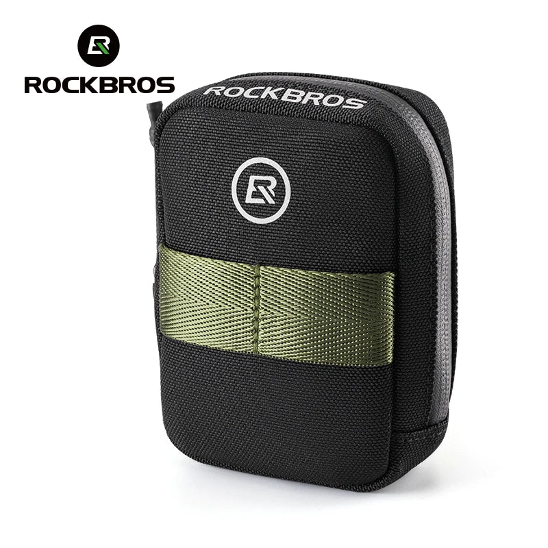 ROCKBROS Mini Bicycle Saddle Bag Lightweight Small 0.35L Bike Bag Portable Multi function Hand Bags Cycling Bag Bike Accessories