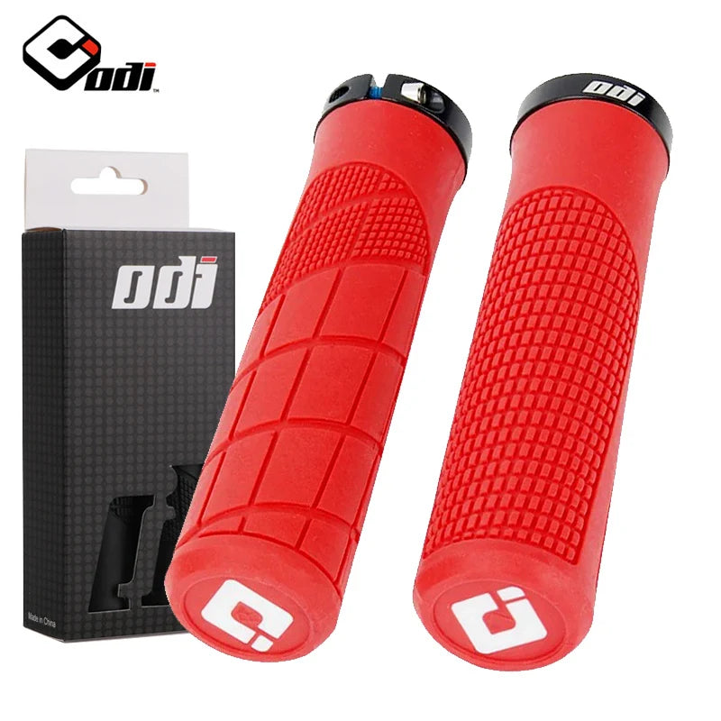 ODI Bicycle Grips Lock-on MTB Bike Handlebar Cover Anti-Slip Mountain Bike Folding Balance BMX DH Handle Grips Cycling Parts